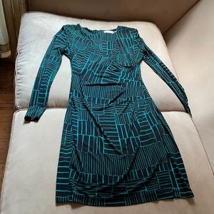 Calvin Klein Faux Wrap Dress